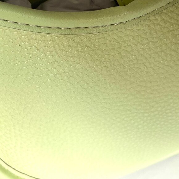 Coach Ergo Bag Coachtopia Pale Lime Pebbled Leather Shoulder Bag 90s CK112 - Picture 9 of 9